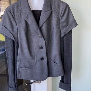 Grey Hugo Boss Jacket size 8